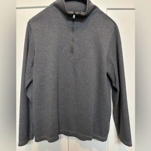 Banana Republic Gray Men's 1/4 Zip Sweater